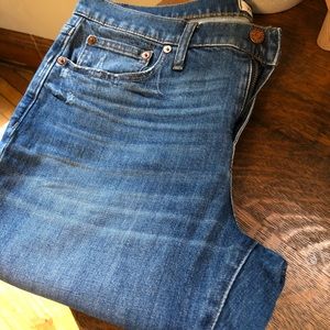 Madewell slim boy jean size 30